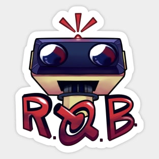 R.O.B. Design (Remastered) Sticker